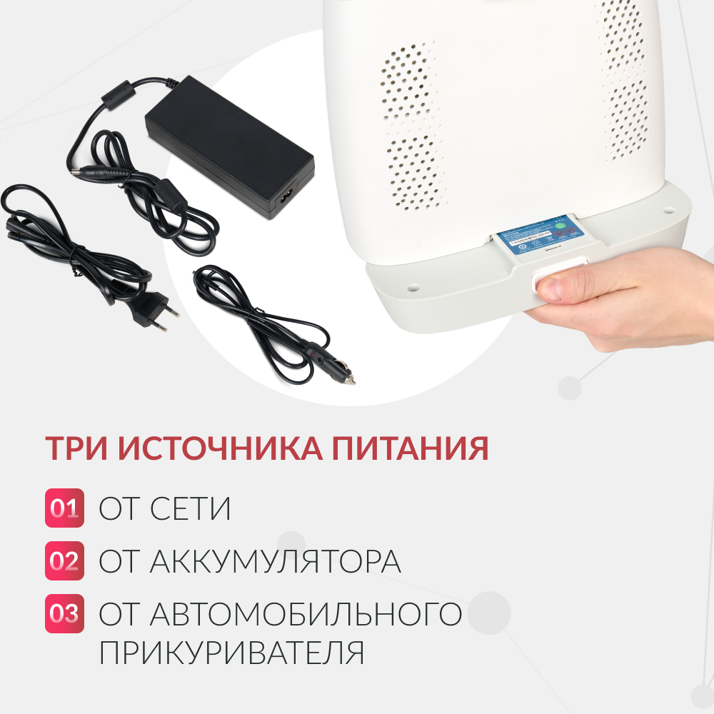 Концентратор кислорода Армед F1 <span>Портативный</span>